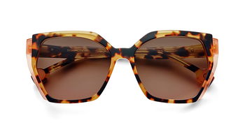 Das Bild zeigt die Sonnenbrille SYLYS von der Marke Etnia Barcelona in havanna.
